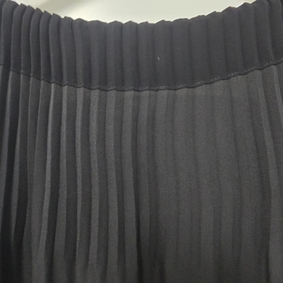 DVF Diane Von Furstenberg MIKINO Pleated Mini Tunic Dress Sailor Black Size 6 - Picture 7 of 13